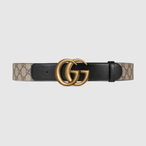 구찌 더블 G 버클 GG 벨트 블랙 2color